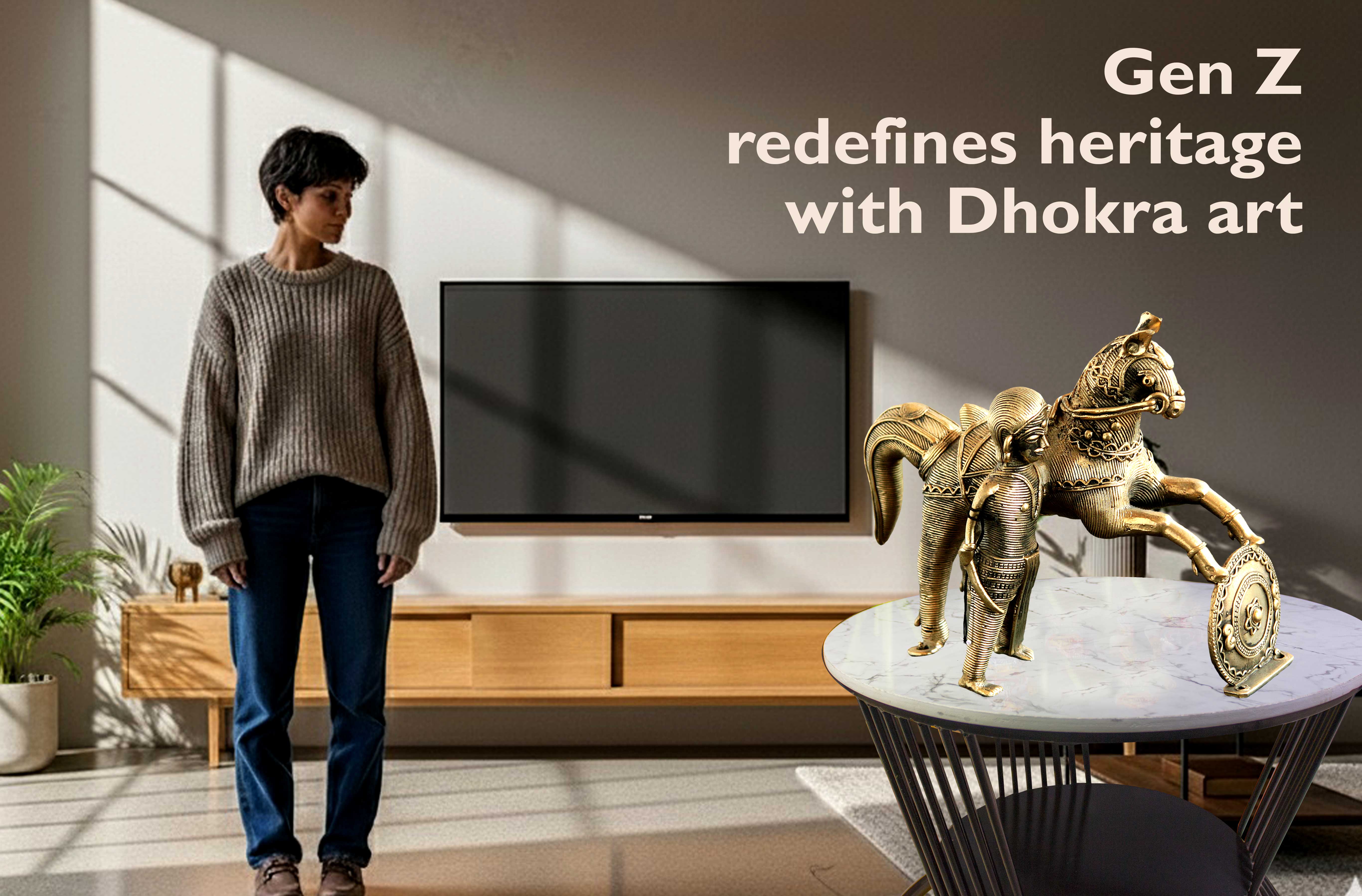 Gen Z redefines heritage with Dhokra art